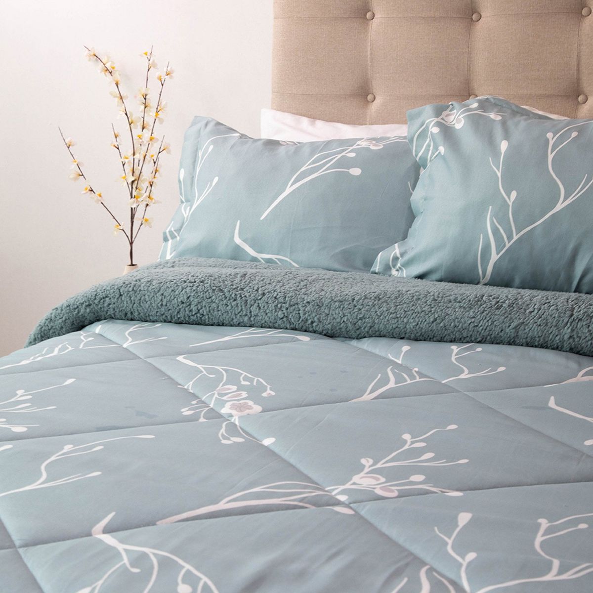 DORAL - Plumón Estampado Sherpa Senses D3 Doral