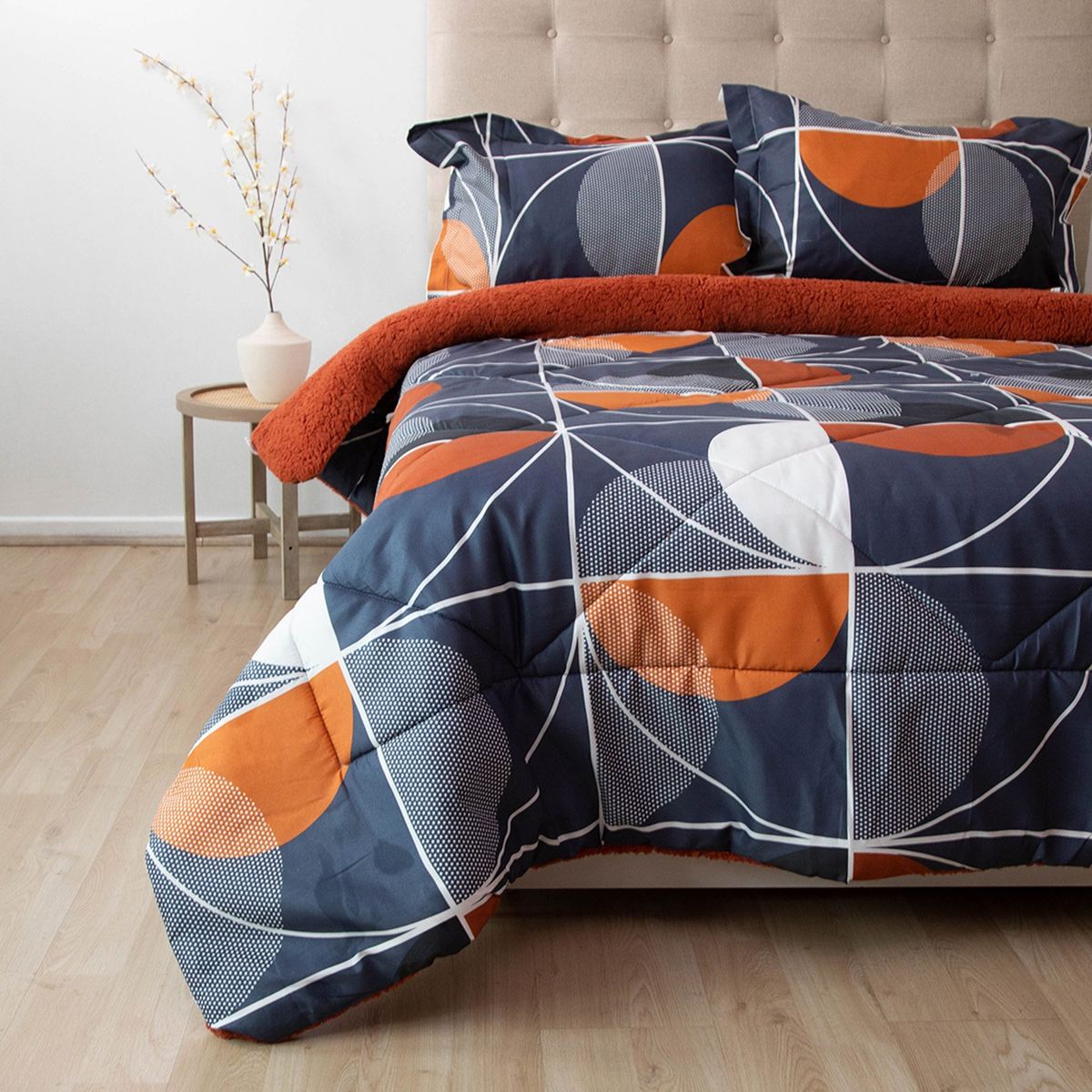 DORAL - Plumón Estampado Sherpa Senses D4 Doral