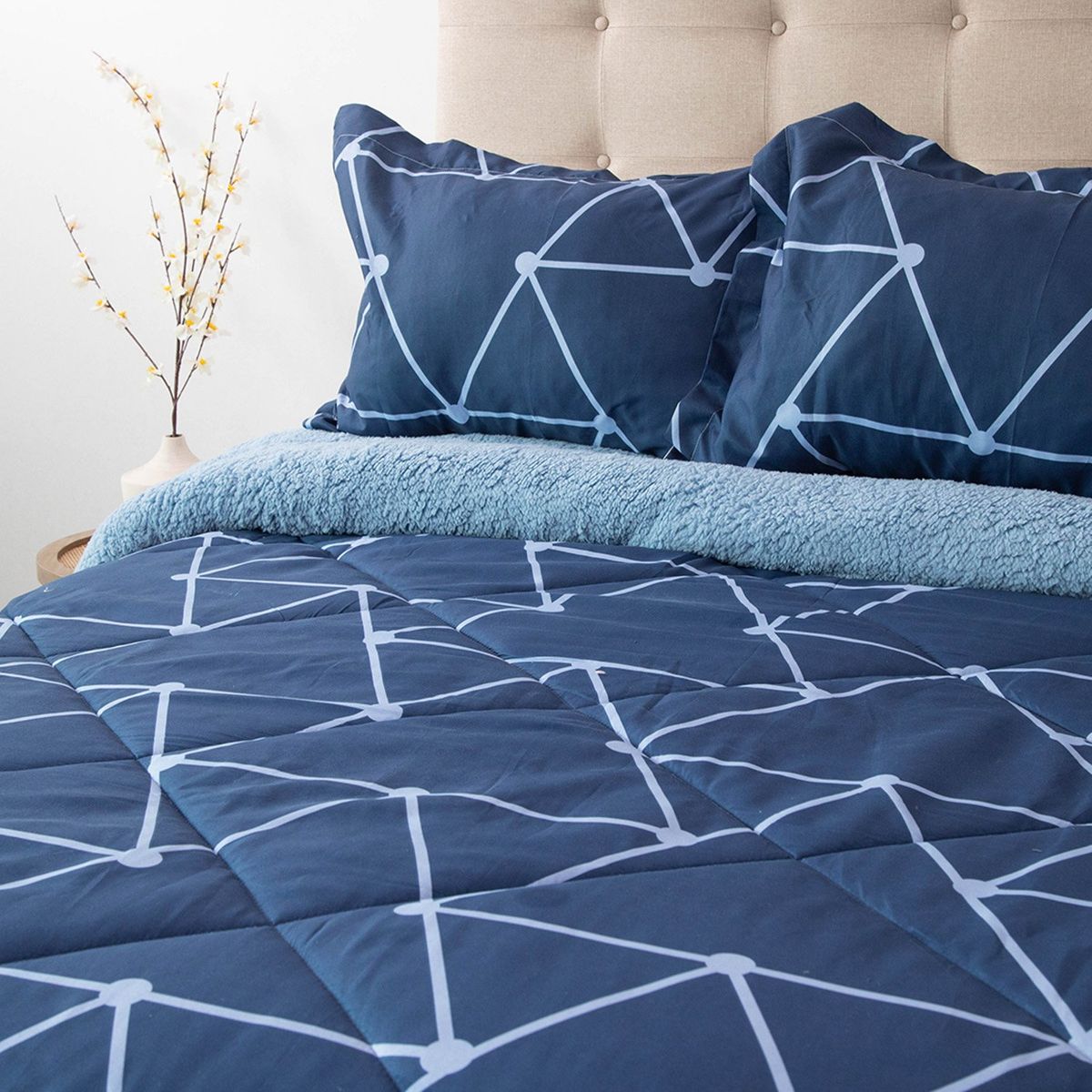 DORAL - Plumón Estampado Sherpa Senses D5 Doral