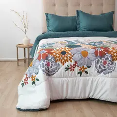 DORAL - Plumón Estampado Sherpa Senses D7