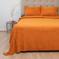 Juego De Sábanas Chiporro Lisa Senses Terracota