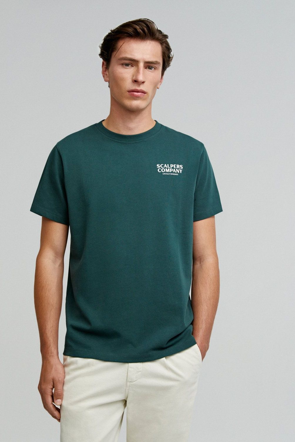 SCALPERS - Polera Hombre Manga Corta Algodón Scalpers