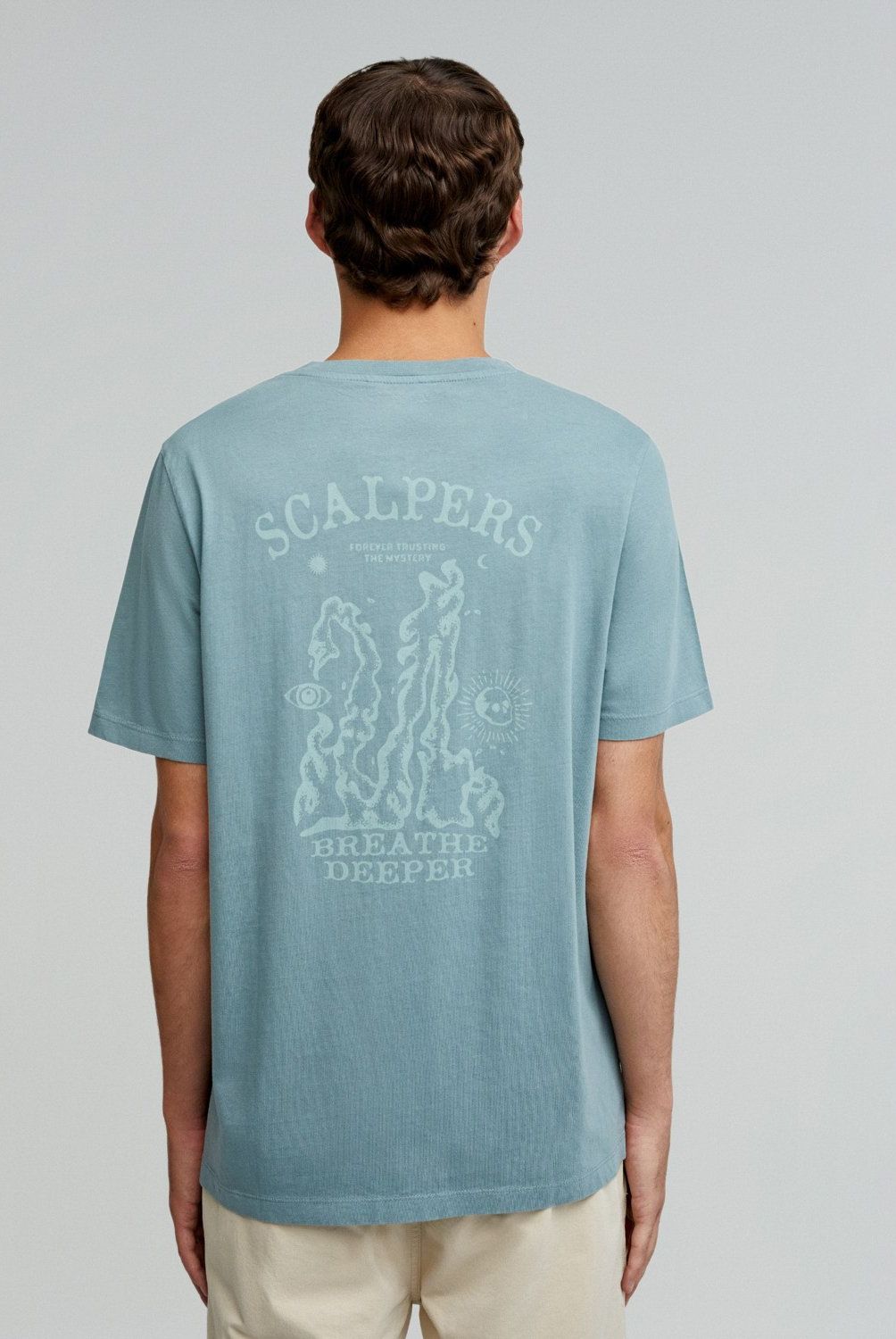SCALPERS - Polera Hombre Manga Corta Algodón Scalpers