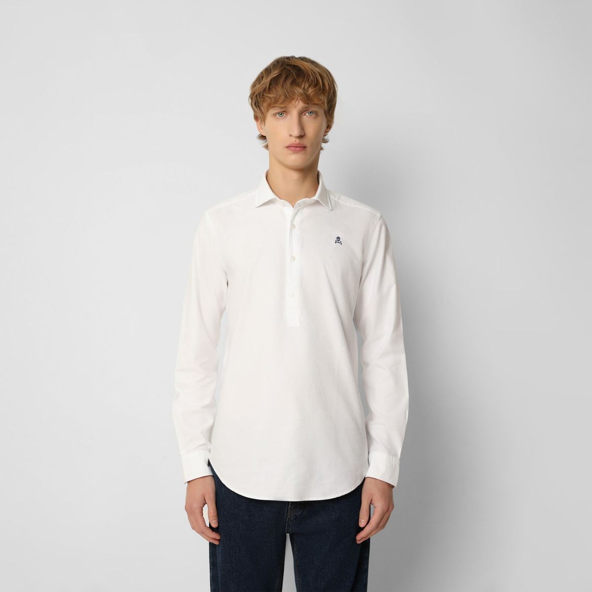 SCALPERS - Camisa Casual Manga Larga  Hombre Scalpers