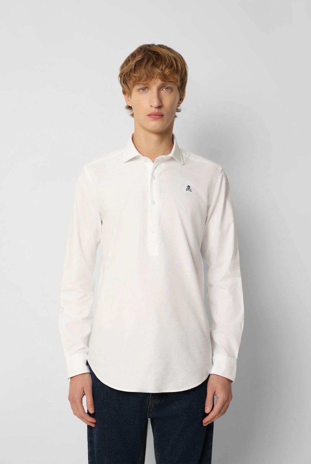 SCALPERS - Camisa Casual Manga Larga  Hombre Scalpers