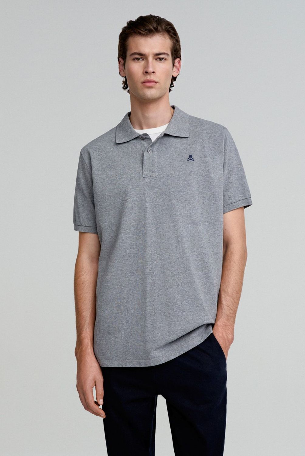 SCALPERS - Polera Hombre Manga Corta Algodón Scalpers