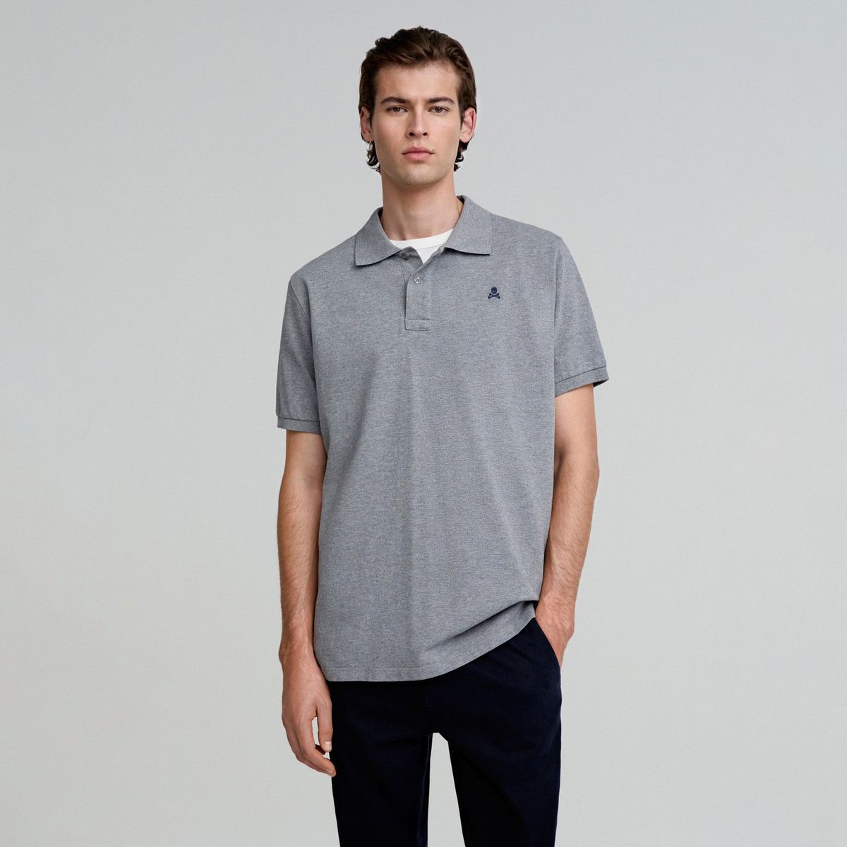 SCALPERS - Polera Hombre Manga Corta Algodón Scalpers