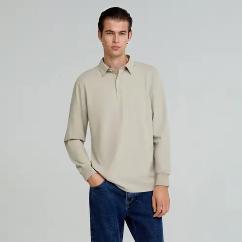 SCALPERS - Polera Hombre Manga Larga Algodón