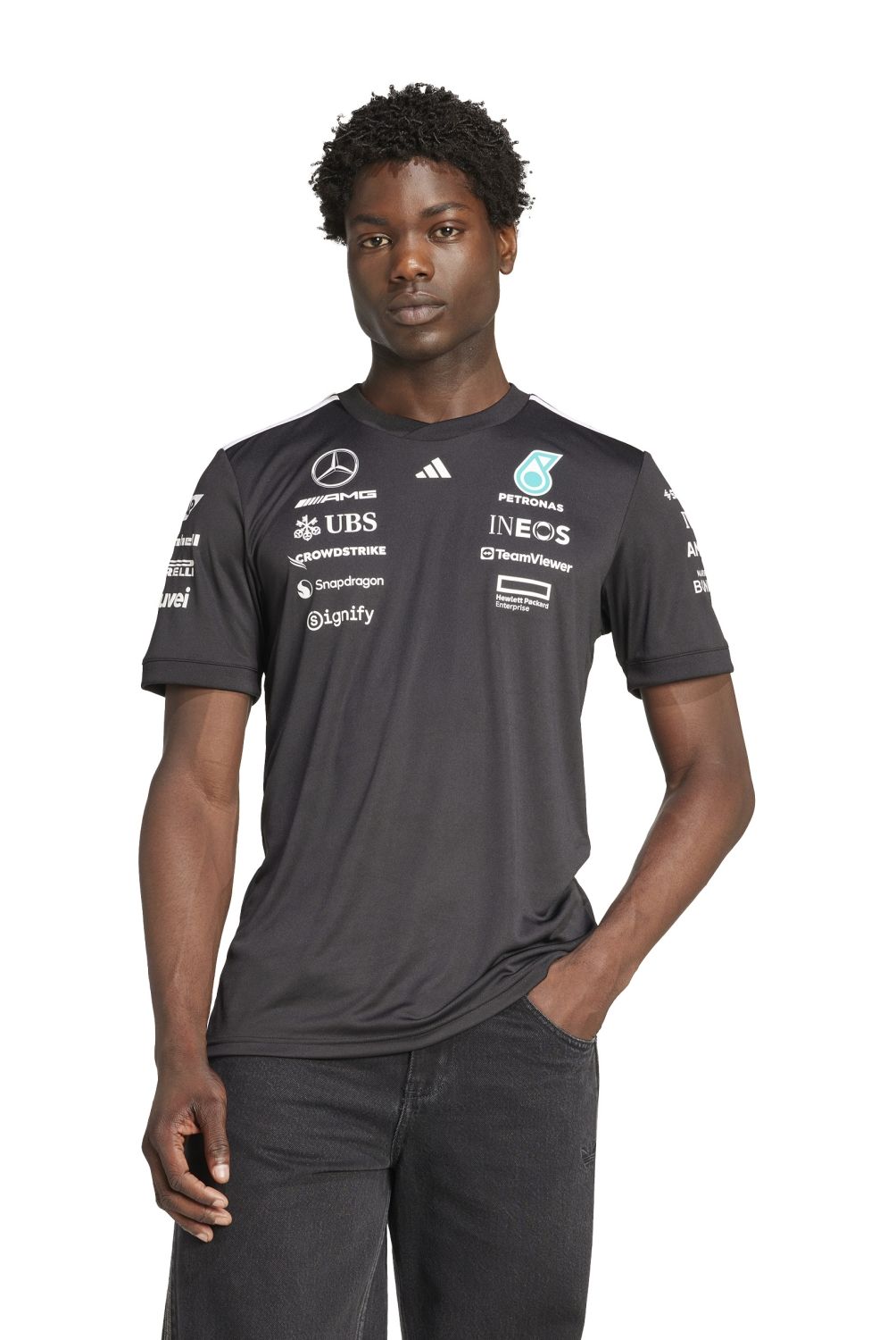 ADIDAS - Camiseta de Piloto Mercedes AMG Petronas Fórmula 1 Adidas