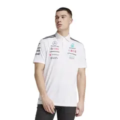 ADIDAS - Polera Con Cuello Mercedes AMG Petronas Fórmula 1