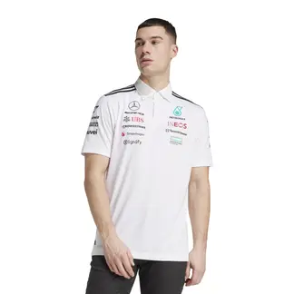 ADIDAS - Polera Con Cuello Mercedes AMG Petronas Fórmula 1