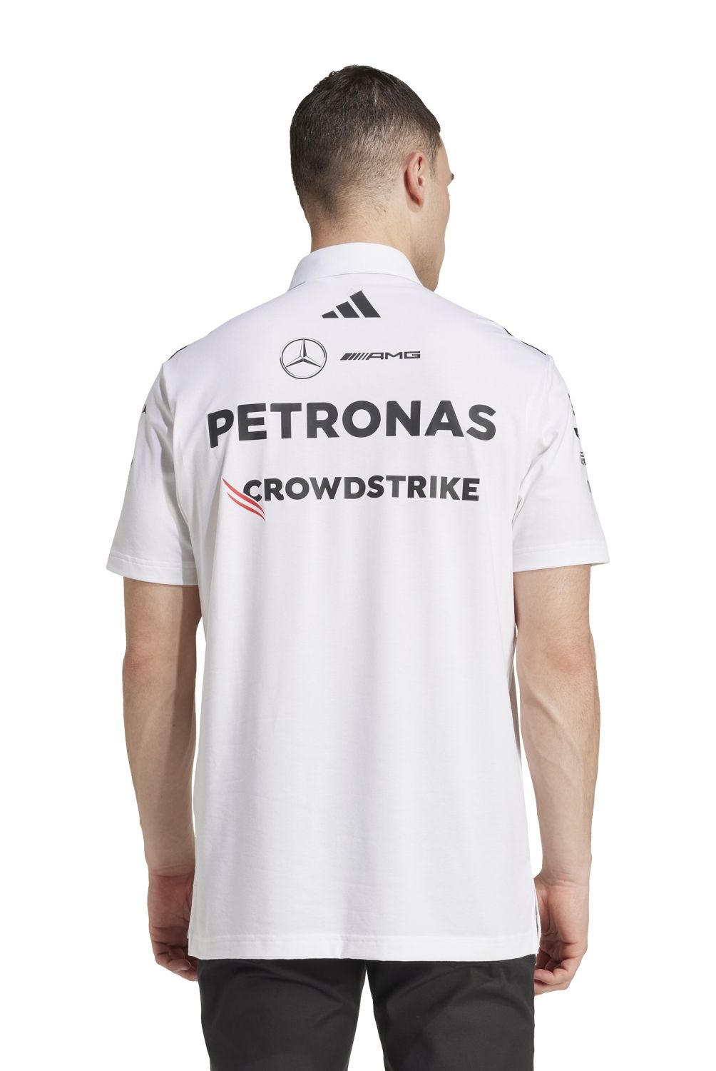 ADIDAS - Polera Con Cuello Mercedes AMG Petronas Fórmula 1 Adidas