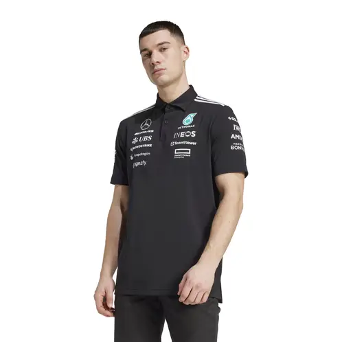 ADIDAS - Polera Con Cuello Mercedes AMG Petronas Fórmula 1