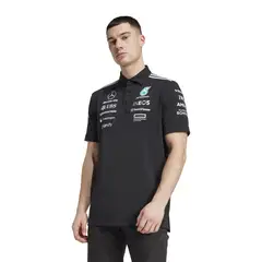 ADIDAS - Polera Con Cuello Mercedes AMG Petronas Fórmula 1