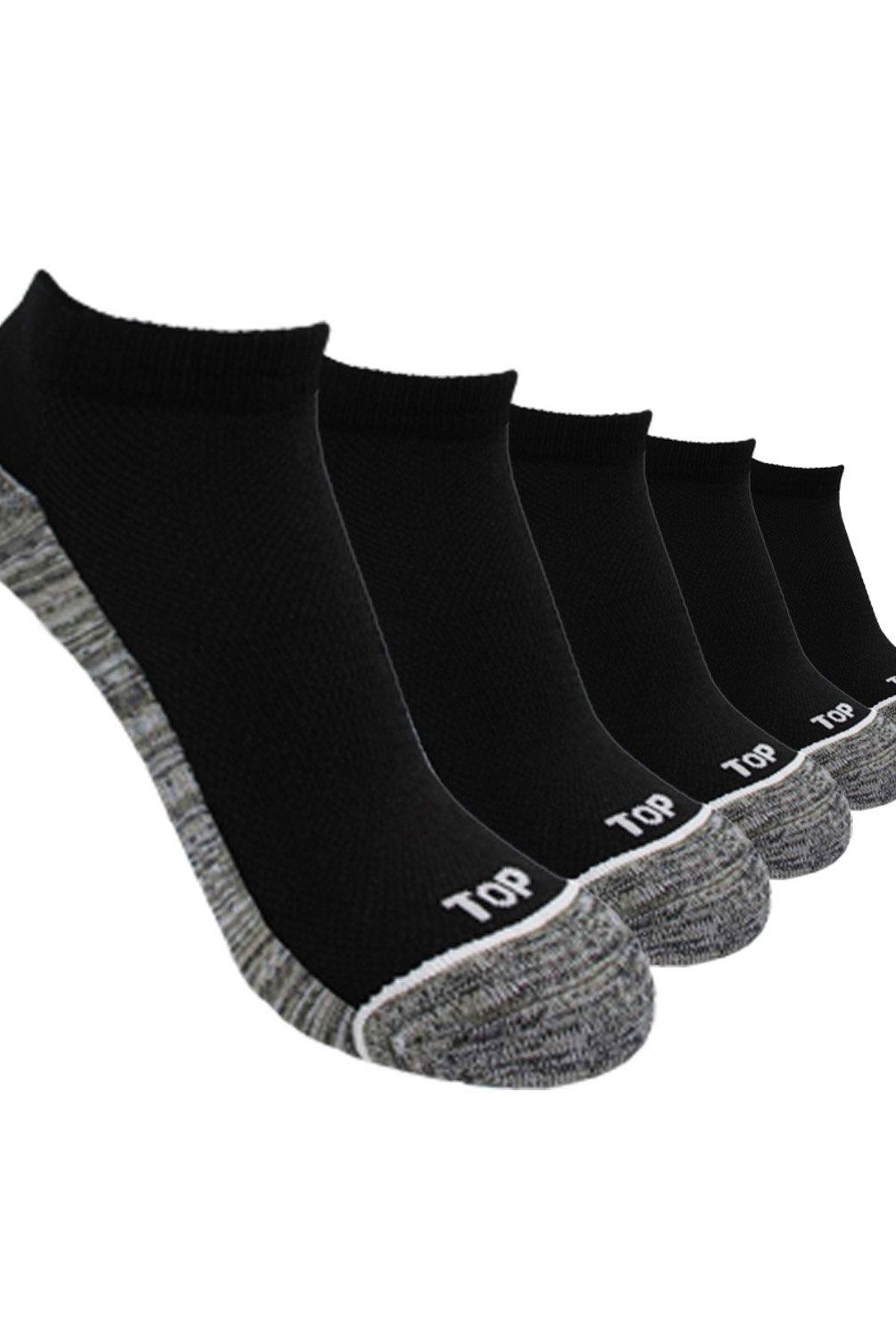 TOP - Pack De 5 Calcetines Corto Hombre Top