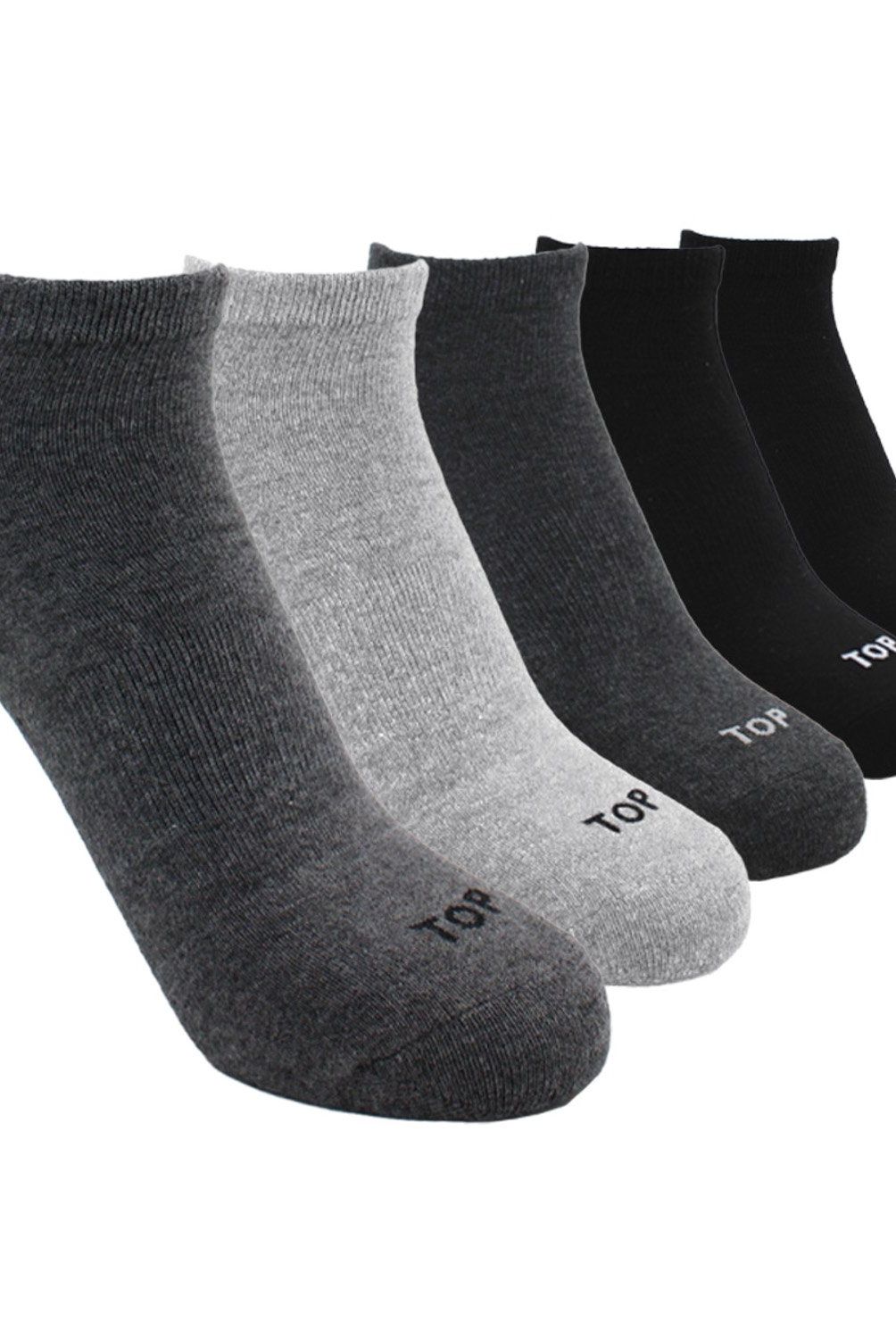 TOP - Pack De 5 Calcetines Corto Hombre Top