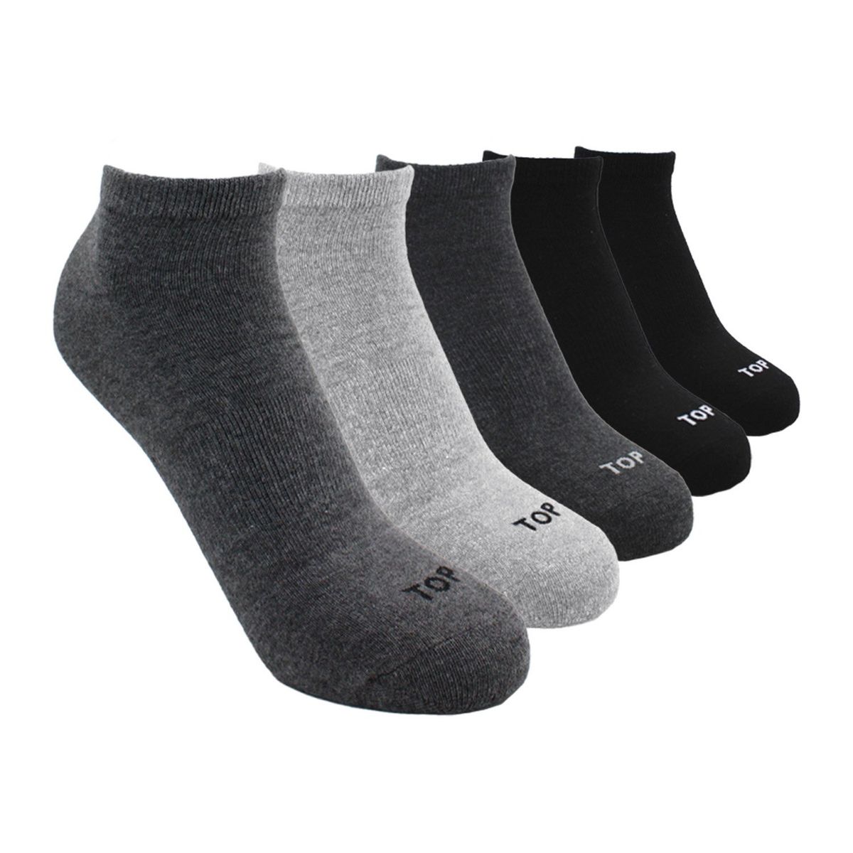 TOP - Pack De 5 Calcetines Corto Hombre Top