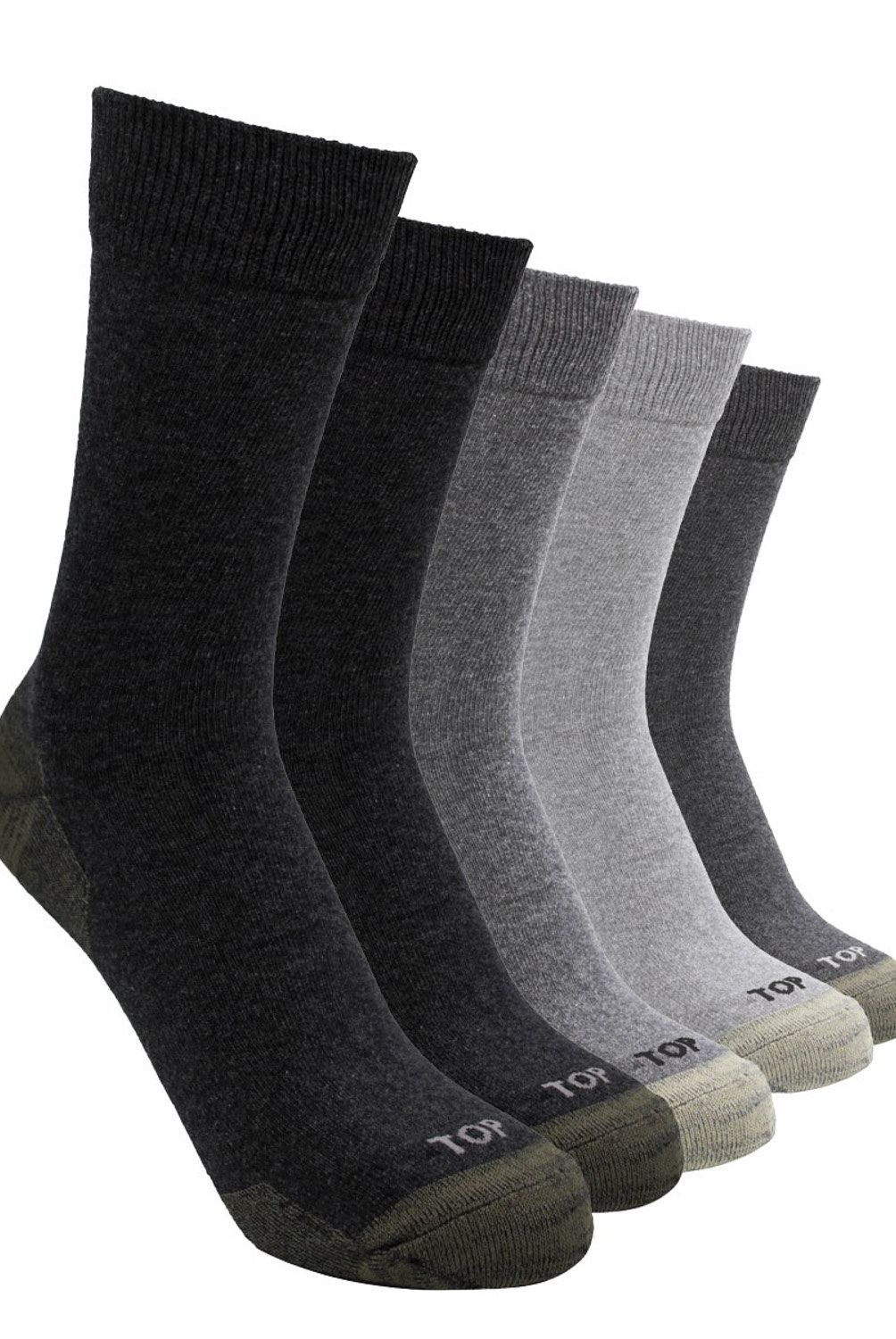 TOP - Pack De 5 Calcetines Largo Hombre Top