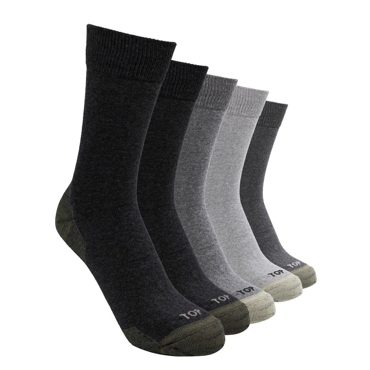 TOP - Pack De 5 Calcetines Largo Hombre Top