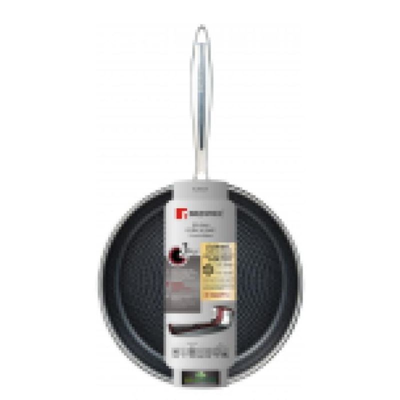 BERGNER - Sartén 28 cm Acero Inoxidable Masterpro