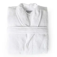 CANNON - Bata de Bano Blanco L/XL