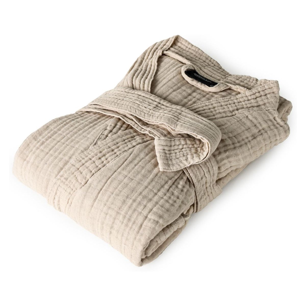 ELEMENTS & CO - Bata De Baño Beige S/M Cannon-Elements And Co