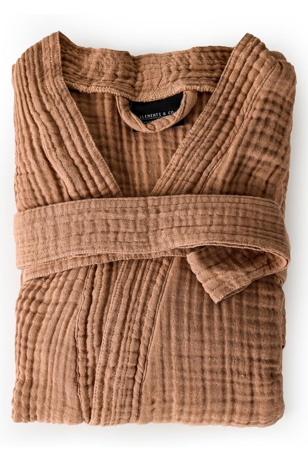 ELEMENTS & CO - Bata De Baño Clay M/L Cannon-Elements And Co