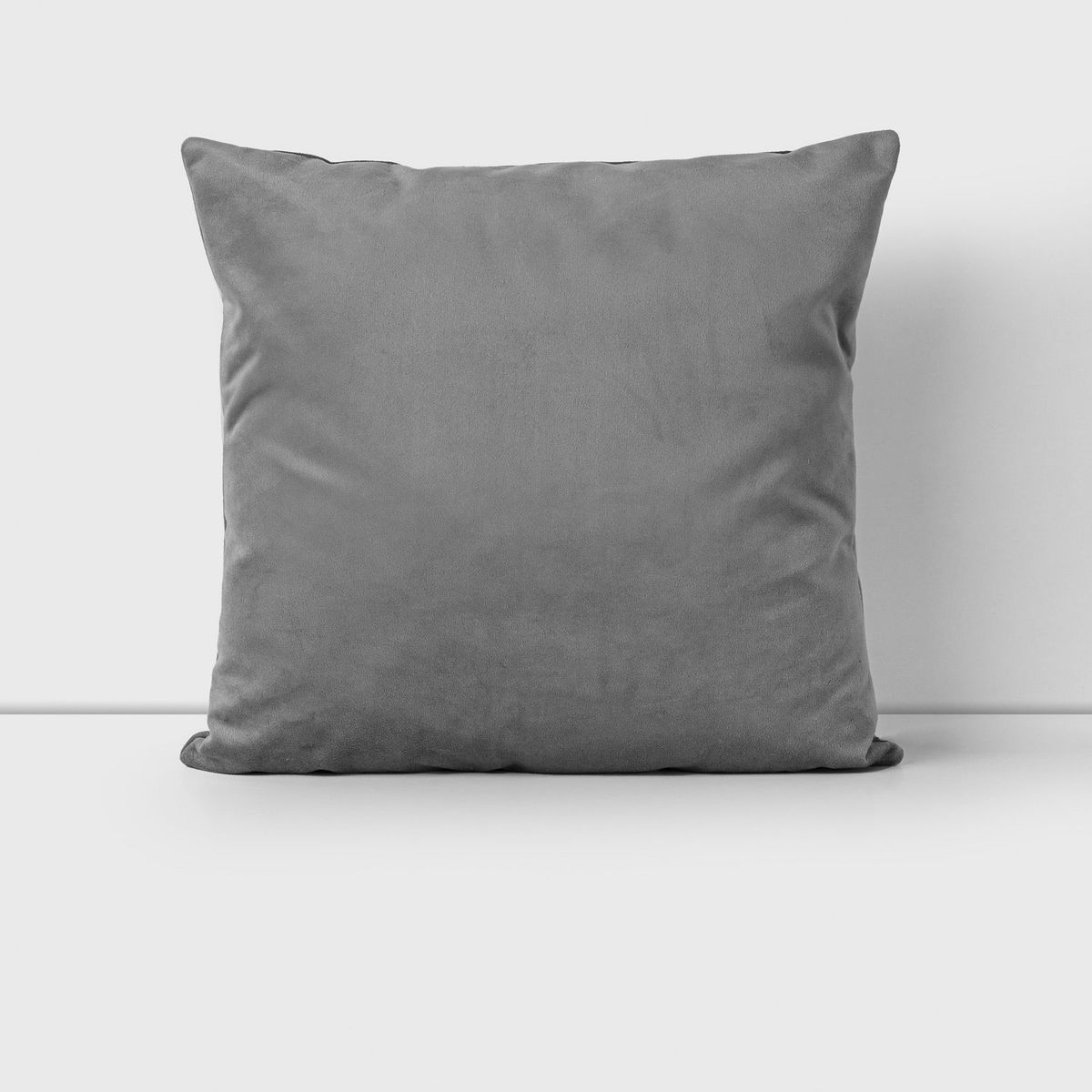 ELEMENTS & CO - Cojín Velvet Gris 45X45 Cm Cannon-Elements And Co