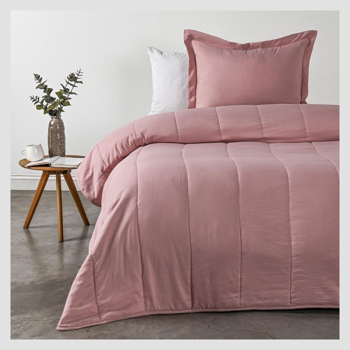 AMERICAN FAMILY - Cubrecama Rosa Cannon - American Family