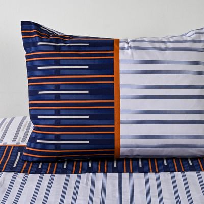 Imagen 2 del producto Sábanas 144 Hilos Trazos Azul Cannon -