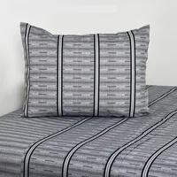 Sábanas 144 Hilos Vias Gris Cannon -