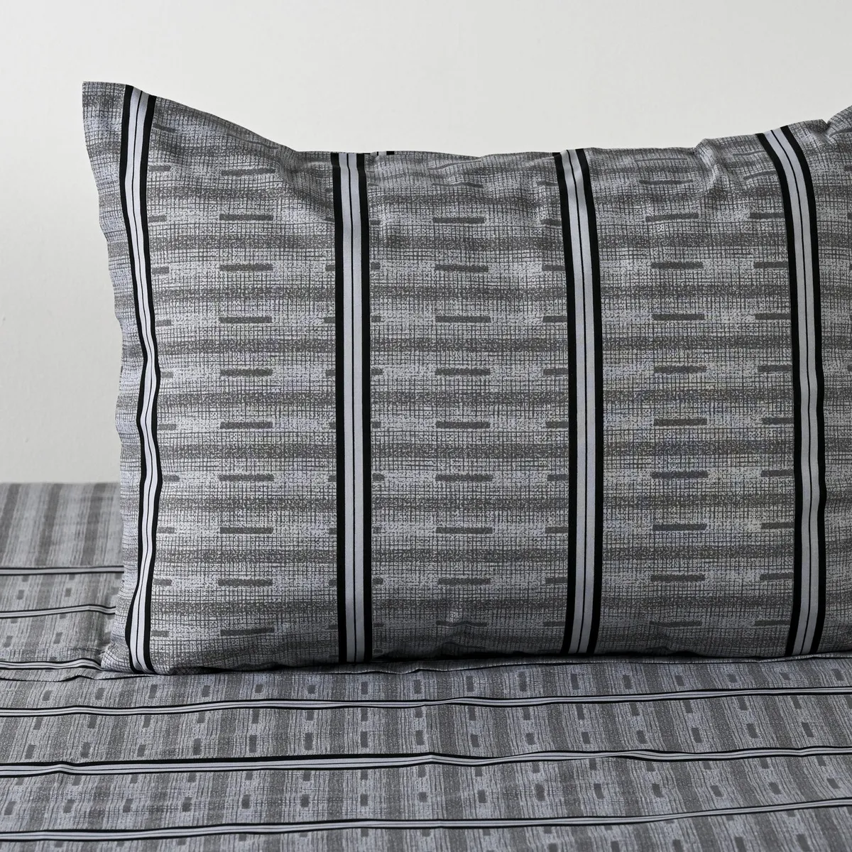 AMERICAN FAMILY - Sábanas 144 Hilos Vias Gris Cannon - American Family