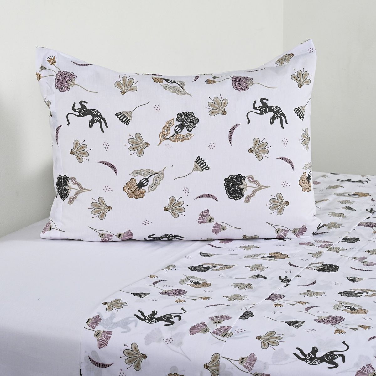 CANNON - Sábana 200 Hilos Estampada Mistyc Cannon