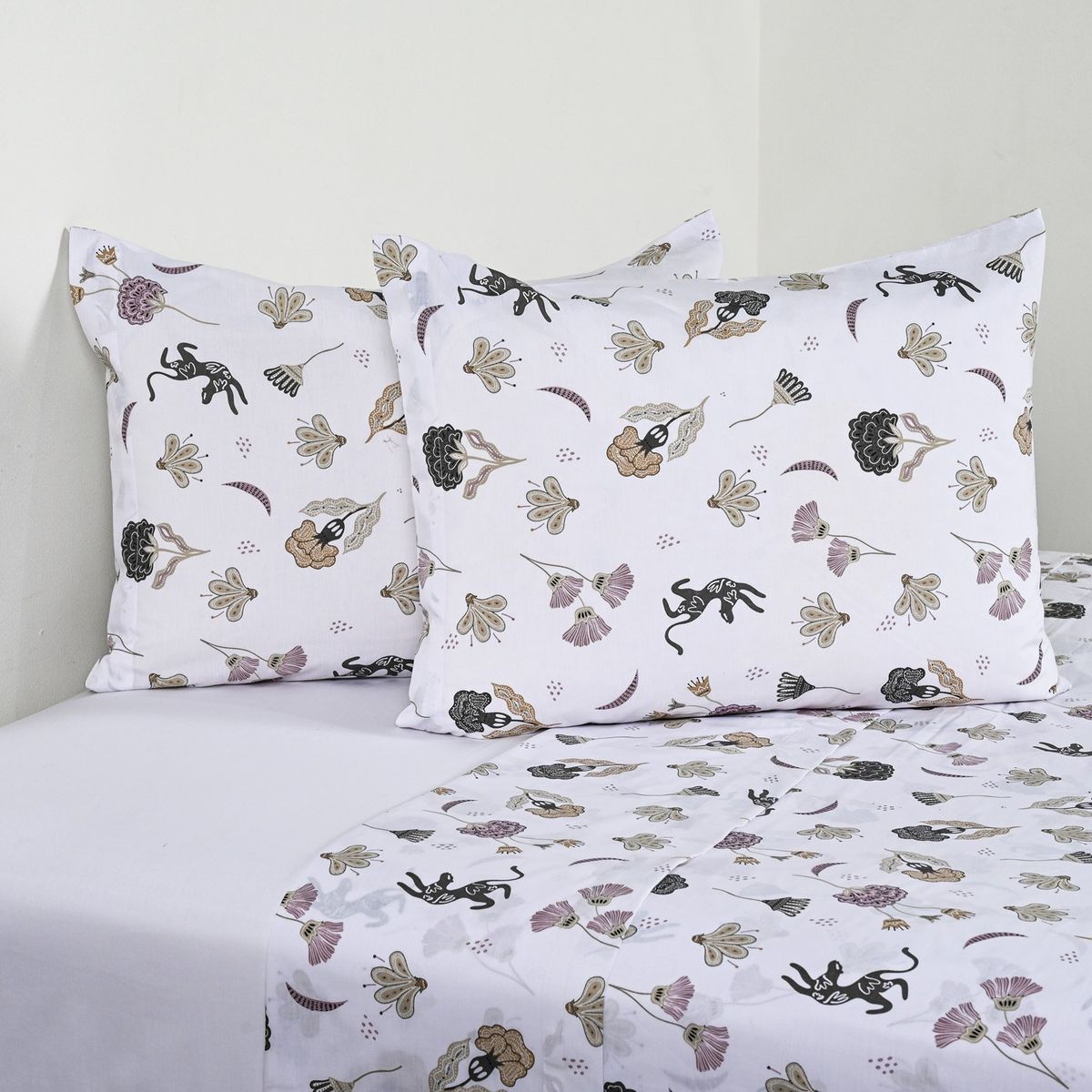 CANNON - Sábana 200 Hilos Estampada Mistyc Cannon