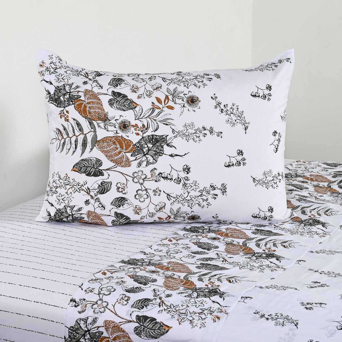 CANNON - Sábana 200 Hilos Estampada Foliage Cannon