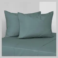 CANNON - Sábanas 180 Hilos Liso Turquesa