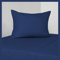 Sábanas 180 Hilos Liso Marino