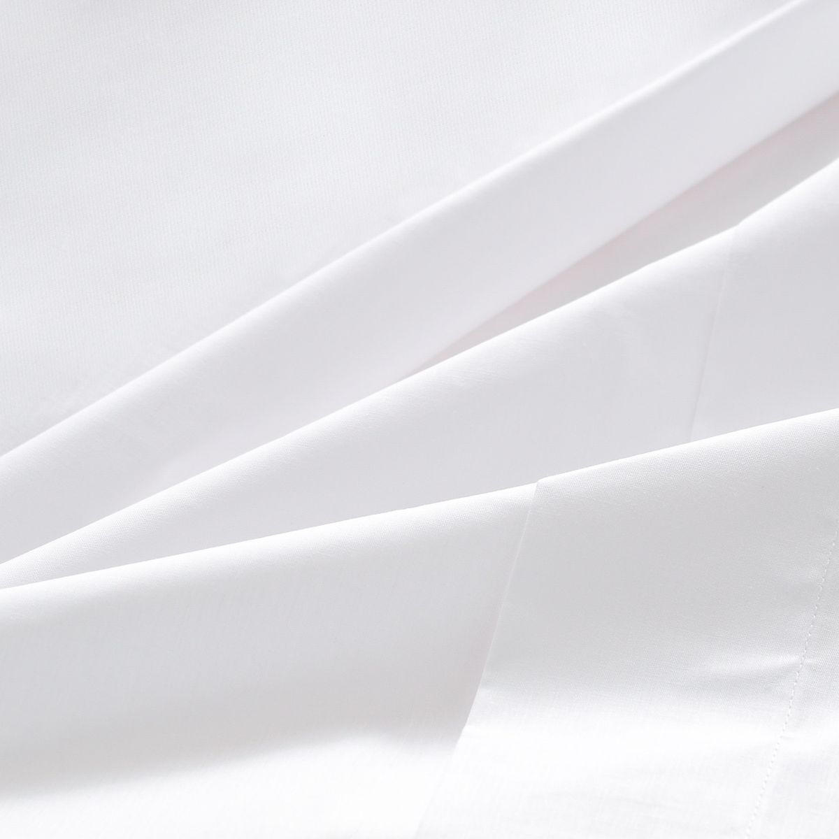 CANNON - Juego de Sábanas 300 Hilos Liso Blanco Cannon