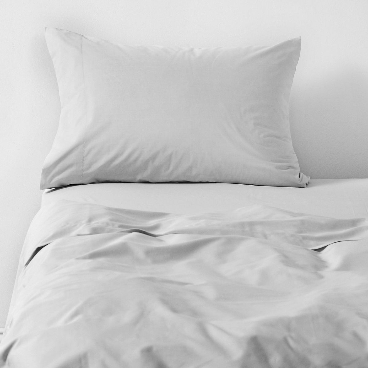 CANNON - Juego de Sábanas 300 Hilos Liso Perla Cannon