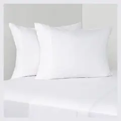 CANNON - Juego de Sábanas 800 Hilos Sateen Blanco
