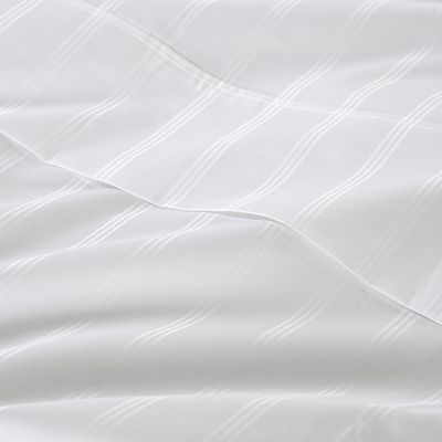 Imagen 2 del producto Juego de Sábanas 400 Hilos Liso Blanco