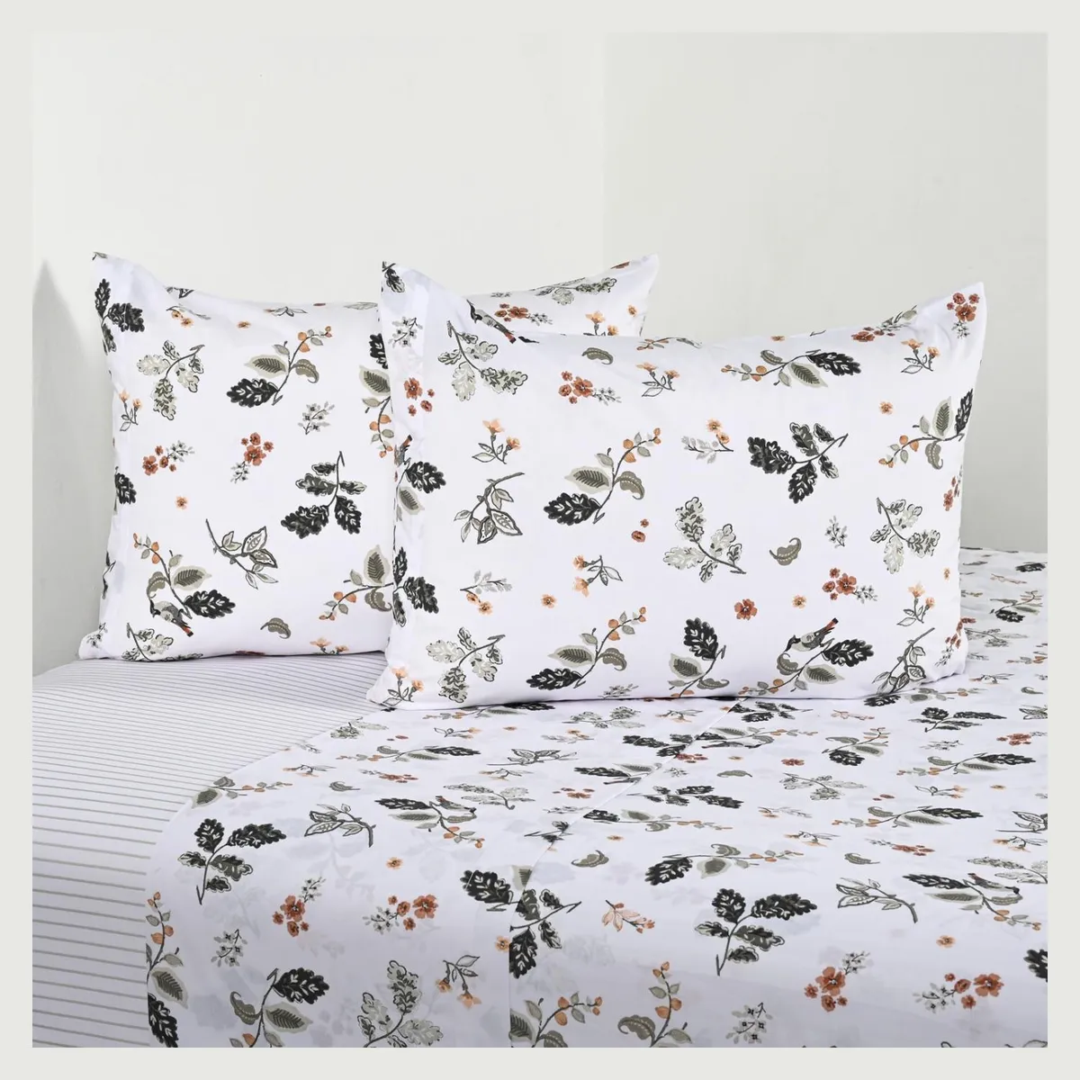 ELEMENTS & CO - Sábanas 200 Hilos Bird Cannon-Elements And Co