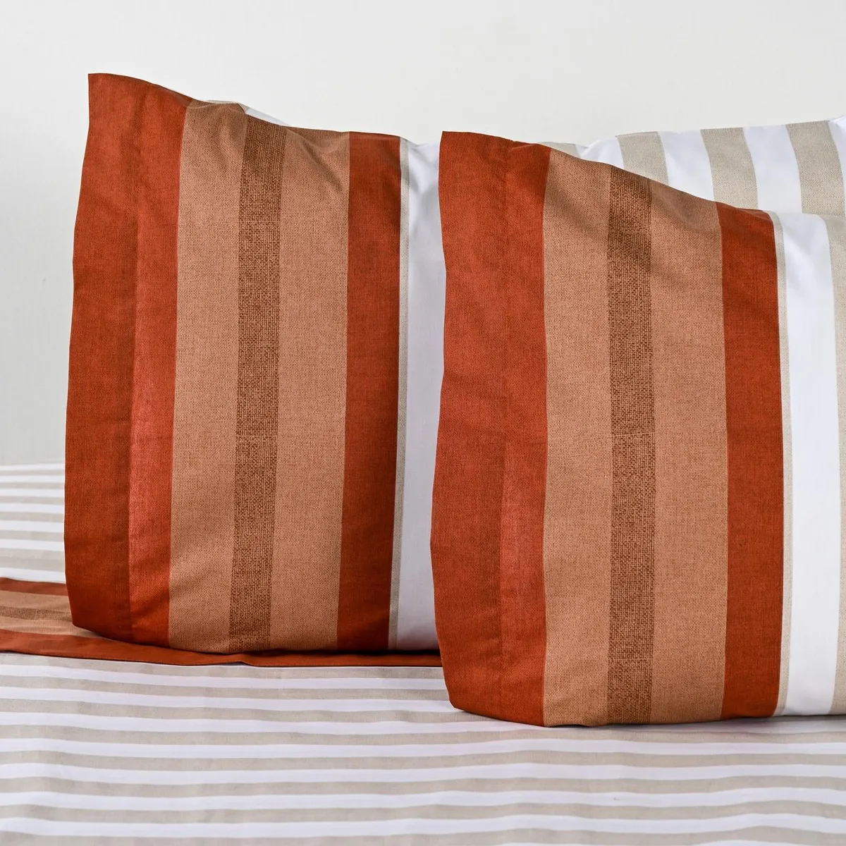 ELEMENTS & CO - Juego De Sábanas 200 Hilos Vichy Cannon-Elements And Co