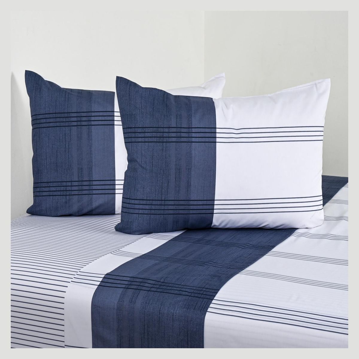 ELEMENTS & CO - Juego De Sábanas 200 Hilos Bluemoon Cannon-Elements And Co