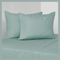 Juego De Sábanas 200 Hilos Liso Menta Cannon-Elements And Co
