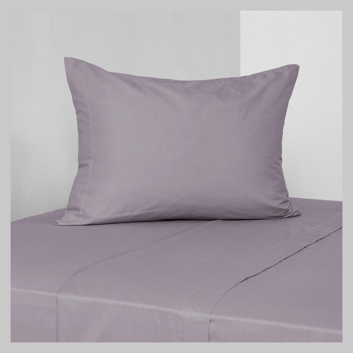 ELEMENTS & CO - Juego De Sábanas 200 Hilos Liso Lila Cannon-Elements And Co