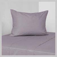 Juego De Sábanas 200 Hilos Liso Lila Cannon-Elements And Co