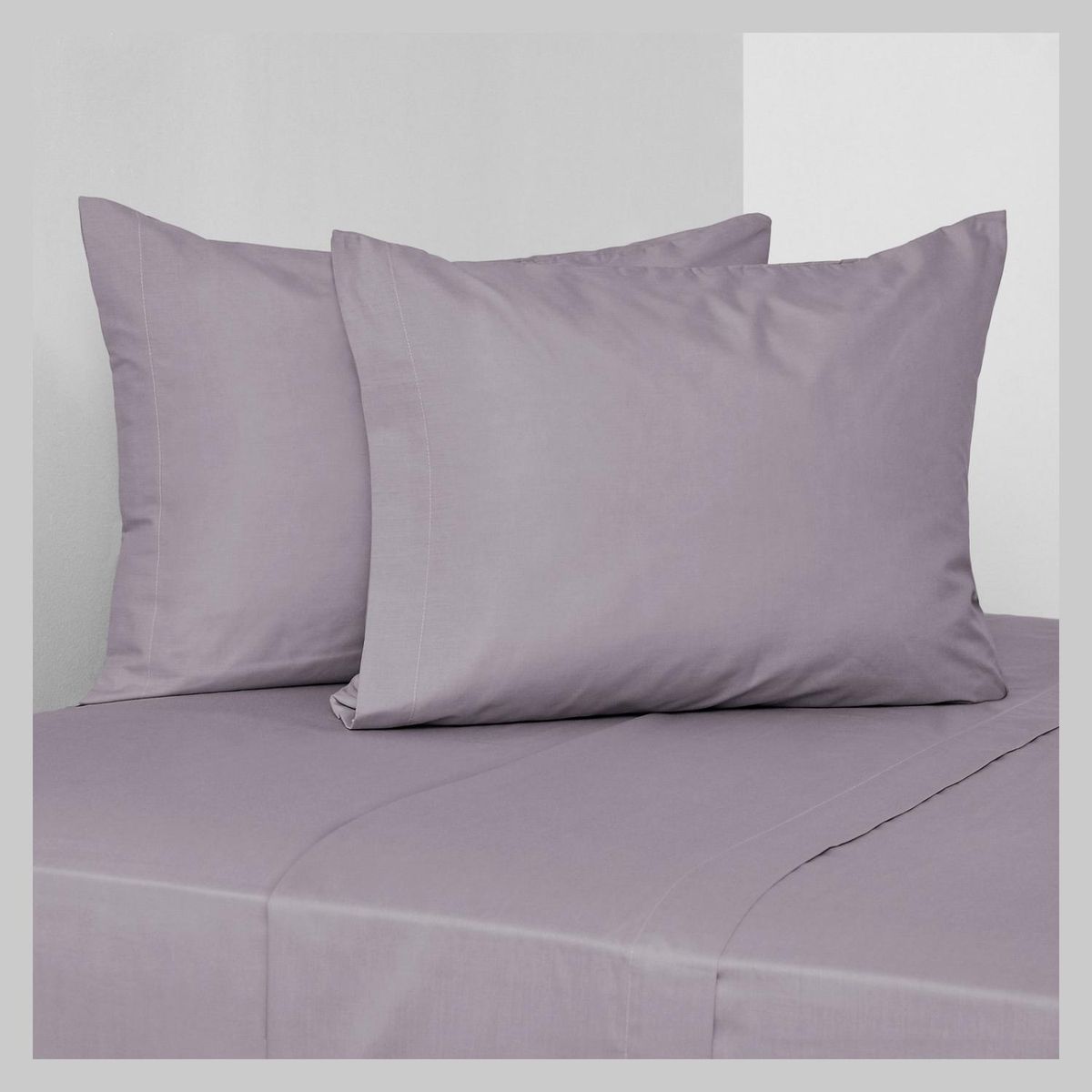 ELEMENTS & CO - Juego De Sábanas 200 Hilos Liso Lila Cannon-Elements And Co