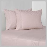 Juego De Sábanas 300 Hilos Liso Rosado Cannon-Royal Supreme