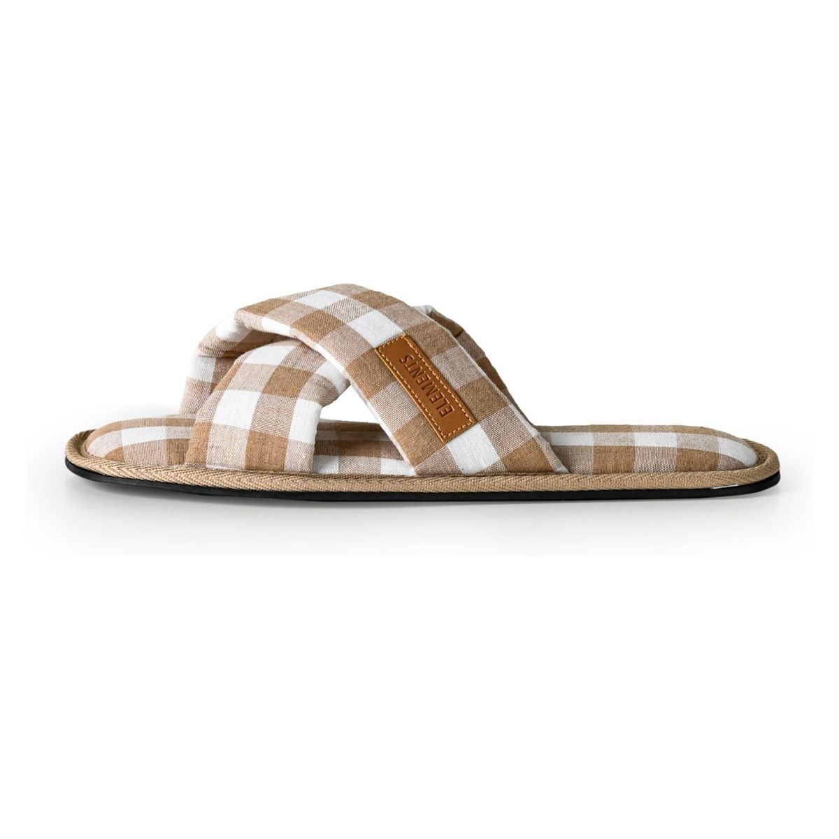 ELEMENTS & CO - Pantufla Vichy Talla Cannon-Elements And Co